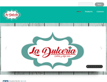 Tablet Screenshot of ladulceria.com.mx